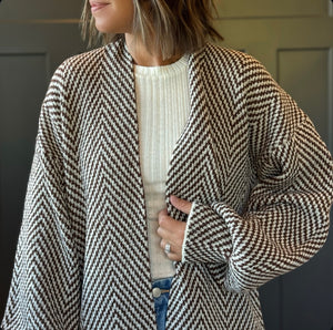 Herringbone Cardigan