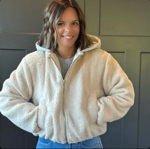 Sherpa Puff Jacket