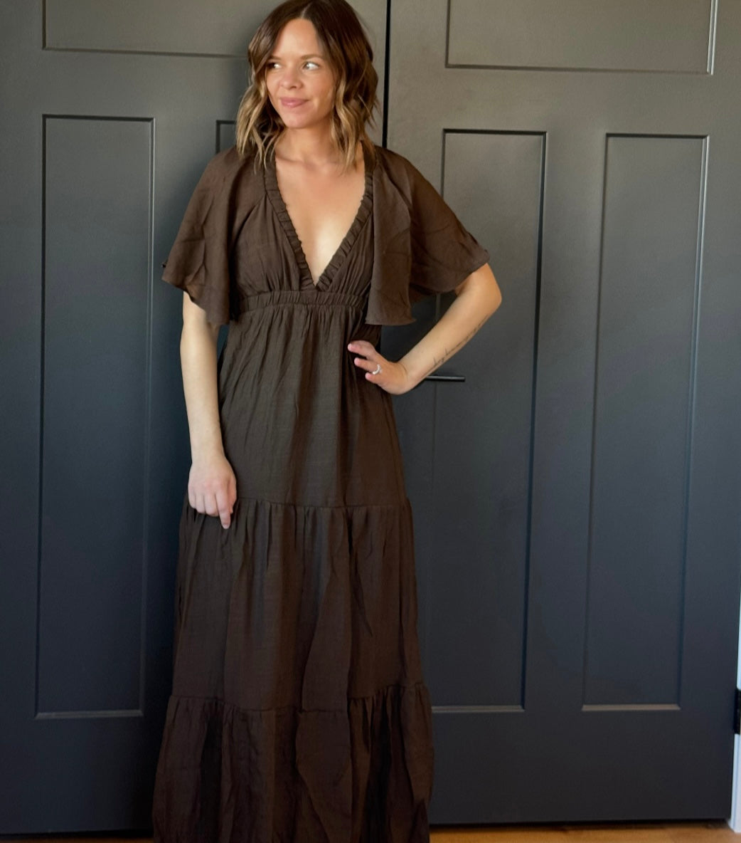 Mocha Maxi Dress