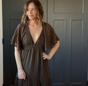 Mocha Maxi Dress