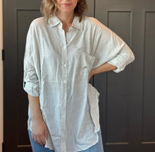 Jan Oversized Button Down