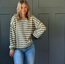 Relaxed Stripe Sweater