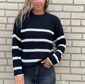 Waffle Knit Sweater