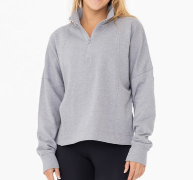 Plush Half Zip