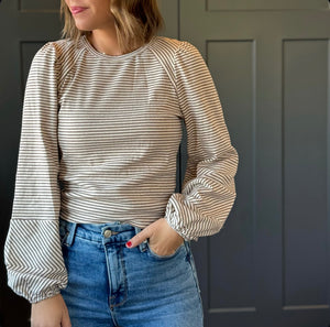 Cider Stripe Top