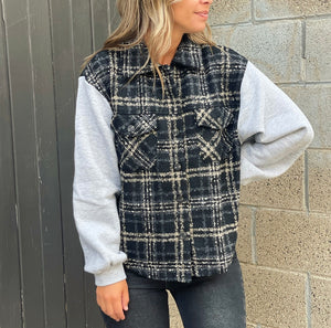 Tweed Shacket