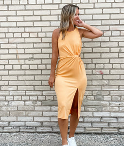 Nectarine Twist Dress