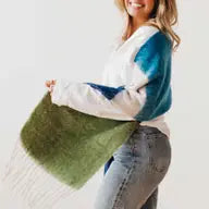 Catie Blue Scarf