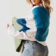 Catie Blue Scarf